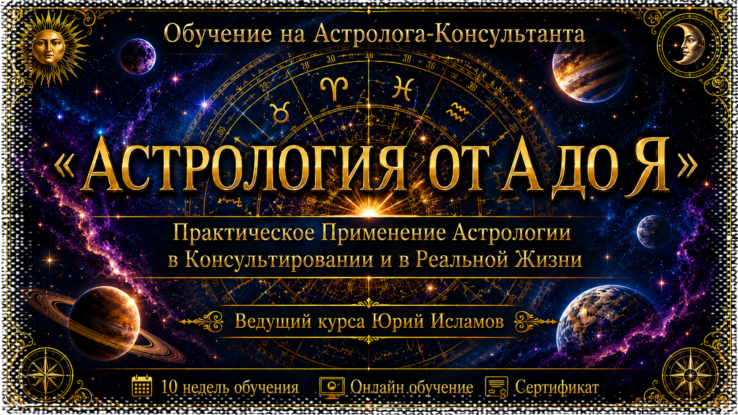 Онлайн Курс Астропсихология